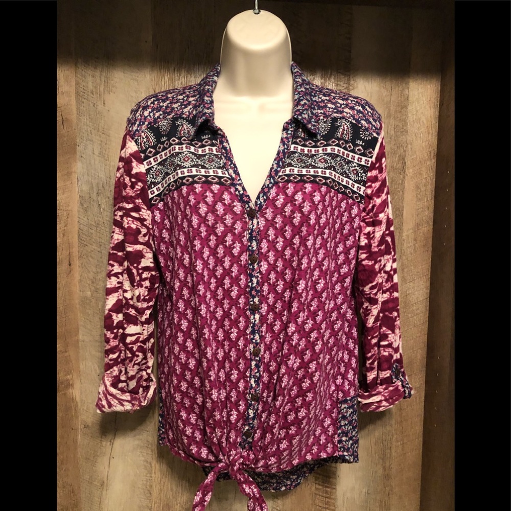 Lucky Brand Women’s long sleeve shirt